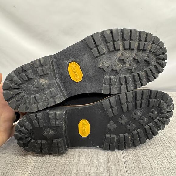 L.L.Bean Women’s Rugged Leather & Suede Boots - Size 10 Medium - Black - Picture 7 of 12